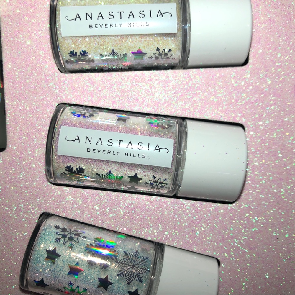 💖HOST PICK💖 ANASTASIA BEVERLY HILLS LOOSE GLITTER KIT NWT BODY EYES ETC - Picture 8 of 16
